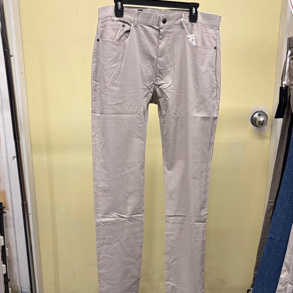 Marine Layer Slim Straight Fit Gray Pants